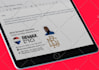 design a clickable HTML email signature