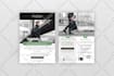 create premium product insert and thank you card design