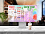 create eye catching menu cards and menu boards for your restaurant