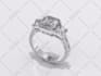 do 3d cad jewelry design of engagement rings and wedding bands for 3d printing