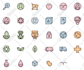 create a unique set of icons