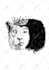 sketch a portrait of your face