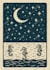 create hand drawn vintage retro ink illustration