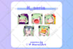 do customizable chibi ych emotes