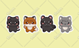 draw cute stickers and merch