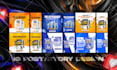 design creative social media posts, banners, ads, templates