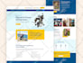do clean professional web landing page UI UX design figma