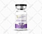 design peptide, vial, product label design, 3d mockup