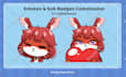 create chibi emotes, animated emotes or sub badges for twitch, discord, vtuber