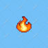 create pixel art design, icon, item, character