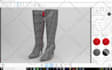 create 3d model of sneaker