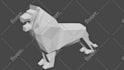 create a 3d low poly model