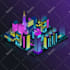 design isometric 3d illustration for website or app