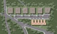 render architectural site plan and real estate plan