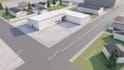 design 3d architecture exterior rendering home house commercial building model
