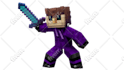 custome 25 render high quality minecraft skin in 24 hours