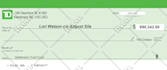 create a custom check or cheque design