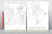 create custom coloring book pages for kids and adults