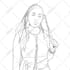 draw digital line art
