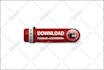 design 3d button, icon, headline with photoshop or CSS