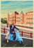 design the best retro vintage travel poster