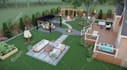 3d rendering backyard landscape design pool patio deck garden front yard outdoor