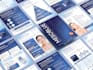design a custom modern bifold brochure or company profile