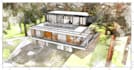 create digital sketches of concept buildings design