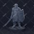 do a 3d character modeling for print