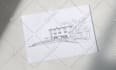 draw a custom wedding venue sketch