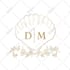 design a wedding monogram or initial logo