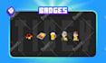 draw custom cute youtube loyalty badges and twitch emotes