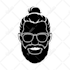 create a unique custom vector illustration in line art style