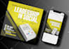 design e book signing and launch flyer