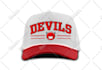 design cap hat artwork, badge and mockup
