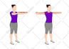 draw exercise yoga workout 2 steps 24hrs illustration