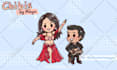 draw a cute full body chibi art for you