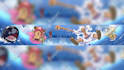draw anime banners for youtube and twitch