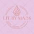 do candle label and candle logo design
