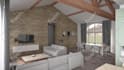 create detailed high quality architectural 3d rendering