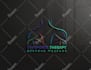 spa, yoga, wellness, health, meditation, beauty, fitness and business logo