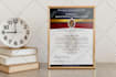 do professional award certificate design