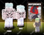 make your best custom minecraft skin for java and bedrock