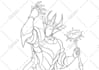 draw a fictional character in disney sketch style