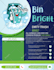 make unique trash bin cleaning business logo and flyer