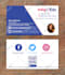 design minimalist luxury business card and letterhead