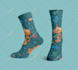 create beautiful socks design