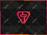 create futuristic cyberpunk style or mecha logo for you
