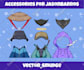 draw your character, mascot, outfit or accessories for nft