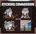 make furry stickers for u